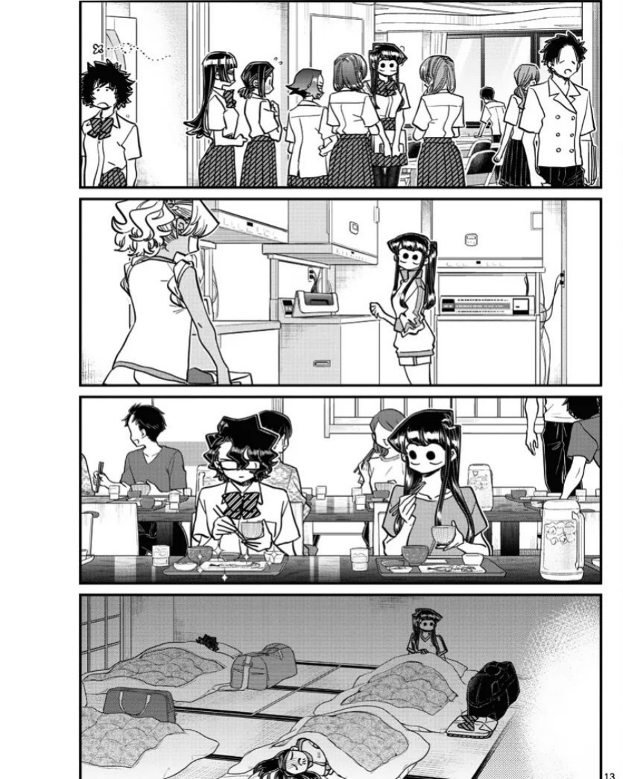 Komi-san wa Komyushou Desu. Chapter 382