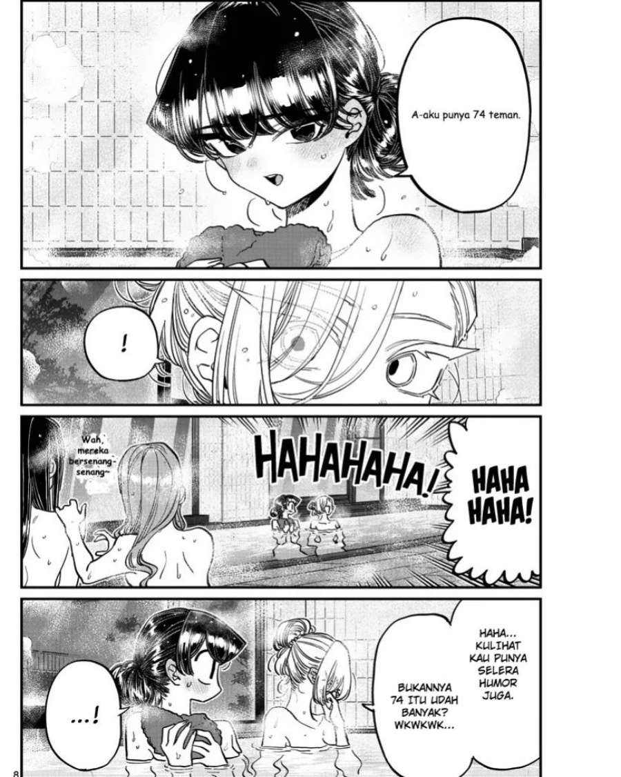 Komi-san wa Komyushou Desu. Chapter 382