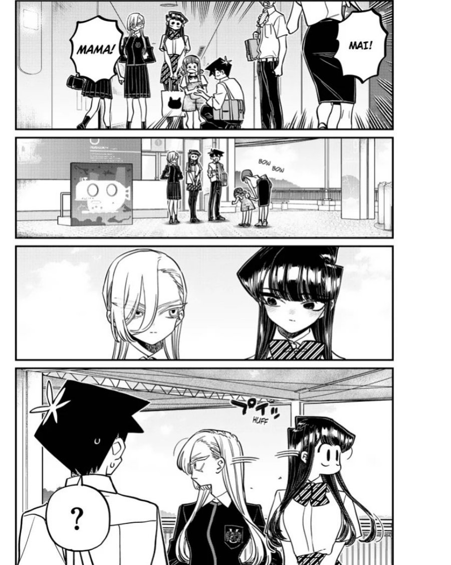 Komi-san wa Komyushou Desu. Chapter 384