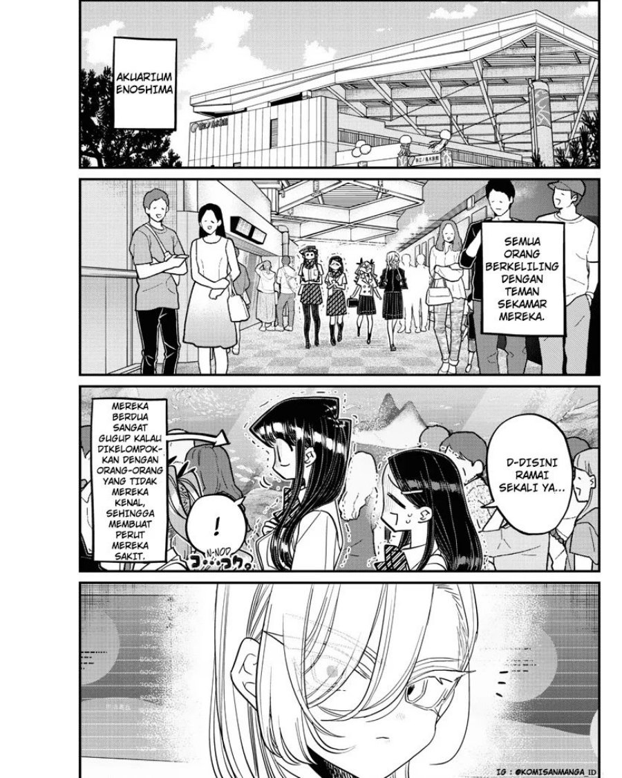 Komi-san wa Komyushou Desu. Chapter 384