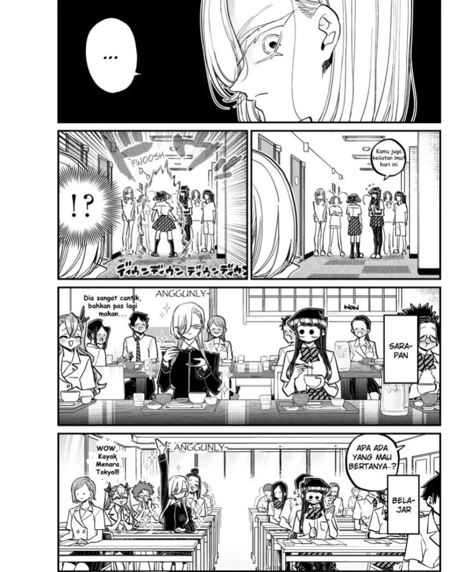 Komi-san wa Komyushou Desu. Chapter 384