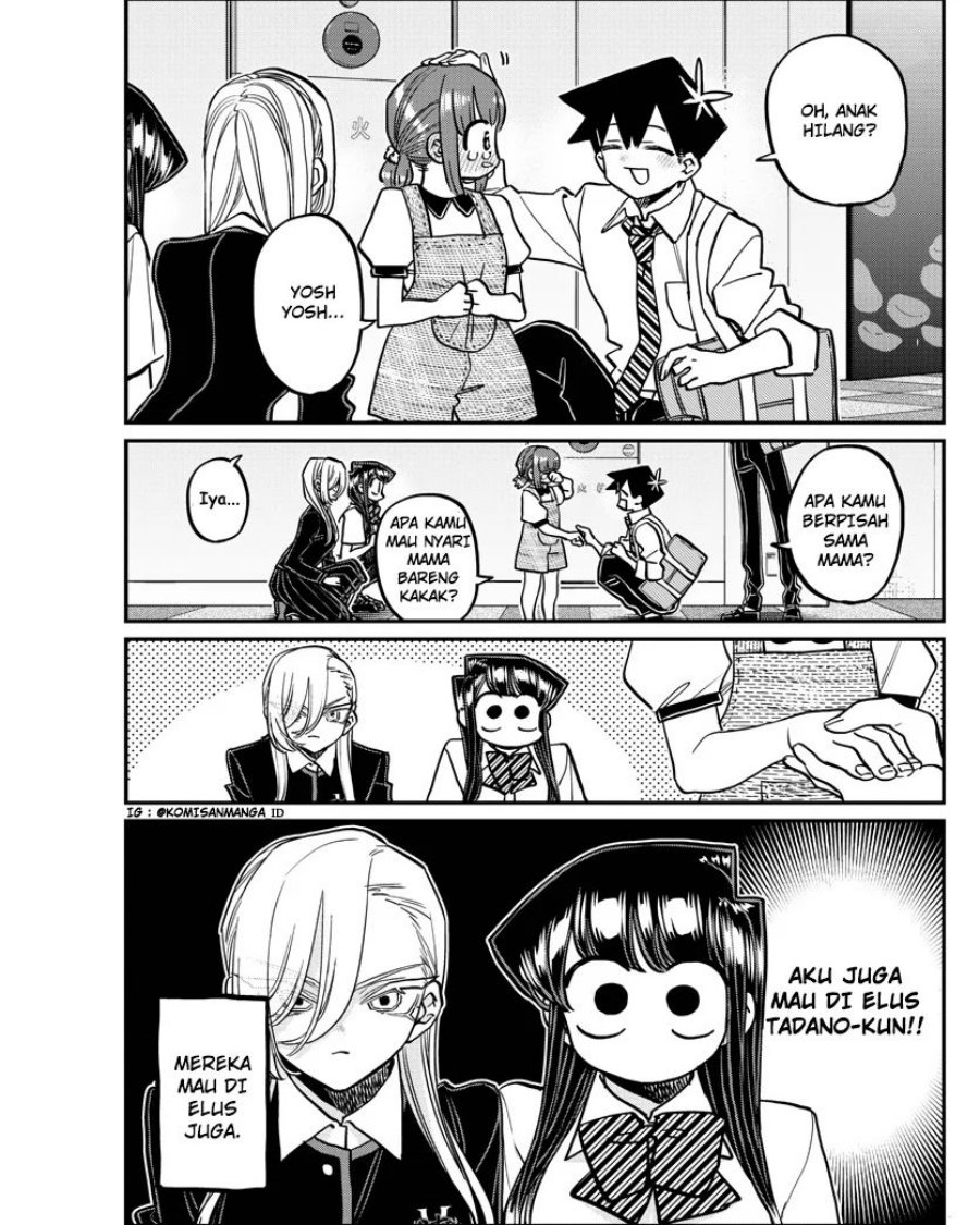 Komi-san wa Komyushou Desu. Chapter 384