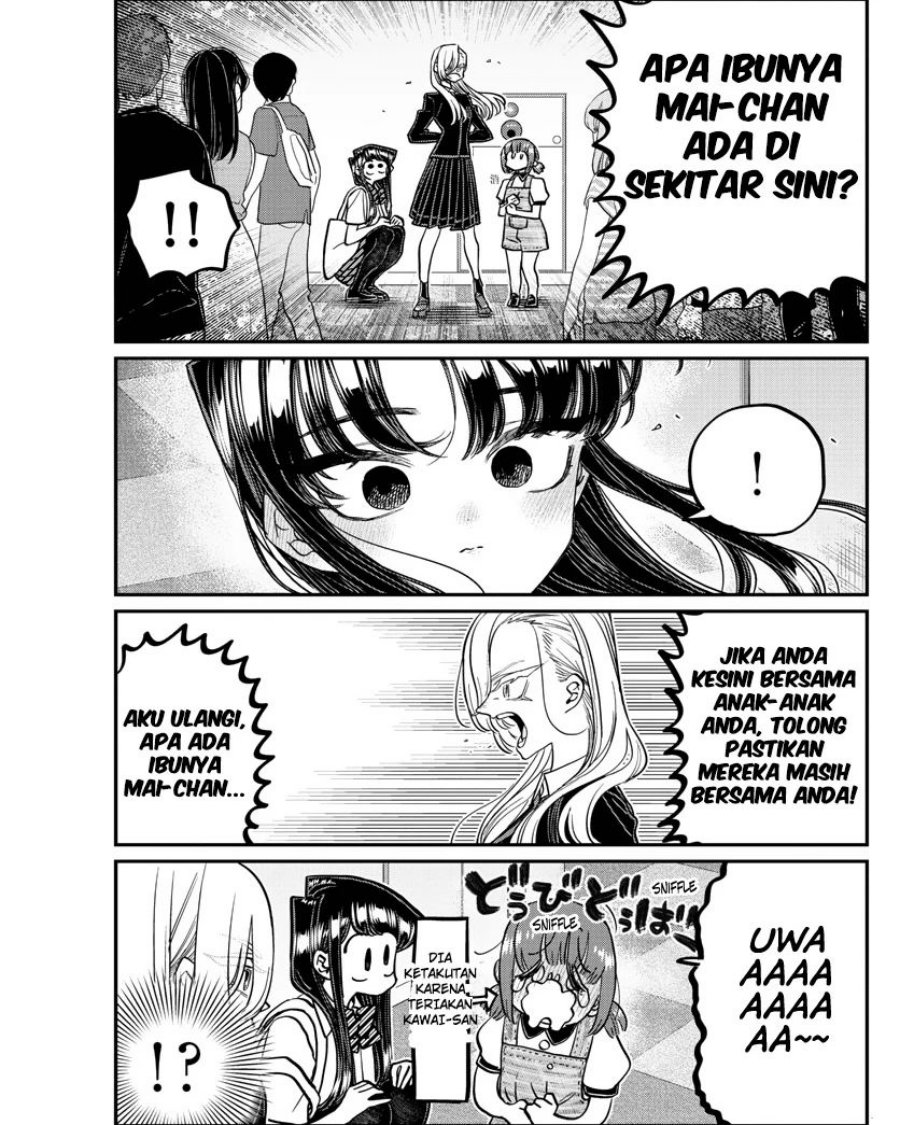 Komi-san wa Komyushou Desu. Chapter 384