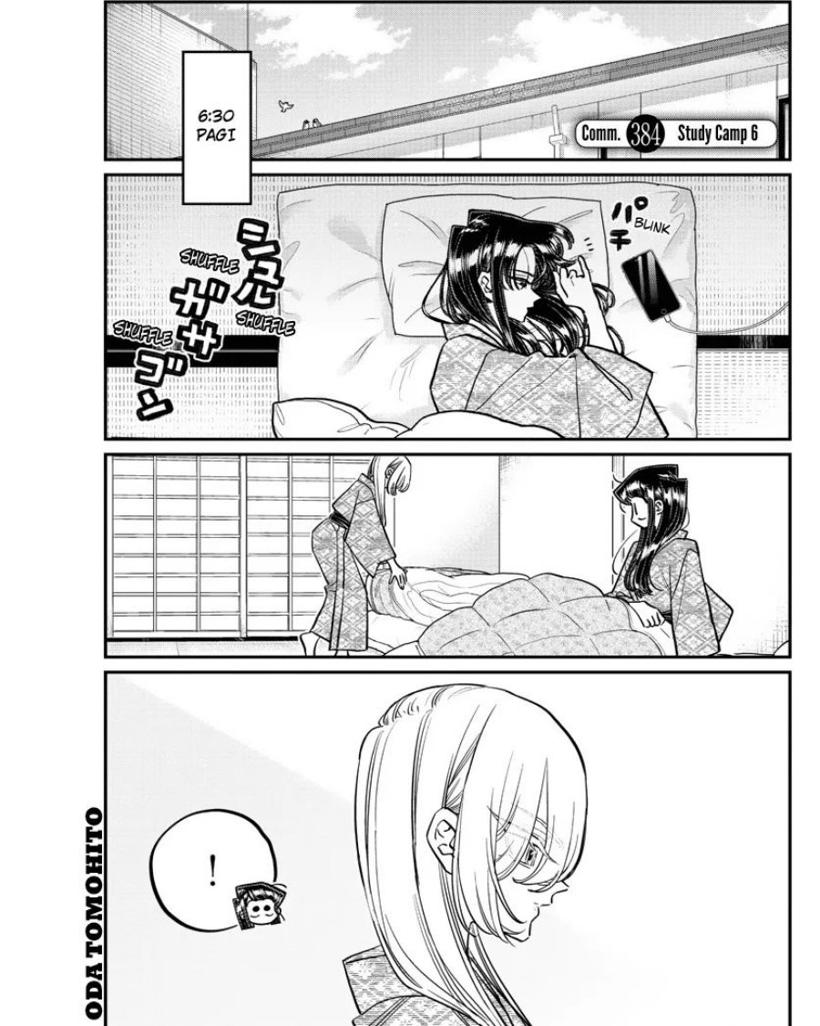 Komi-san wa Komyushou Desu. Chapter 384