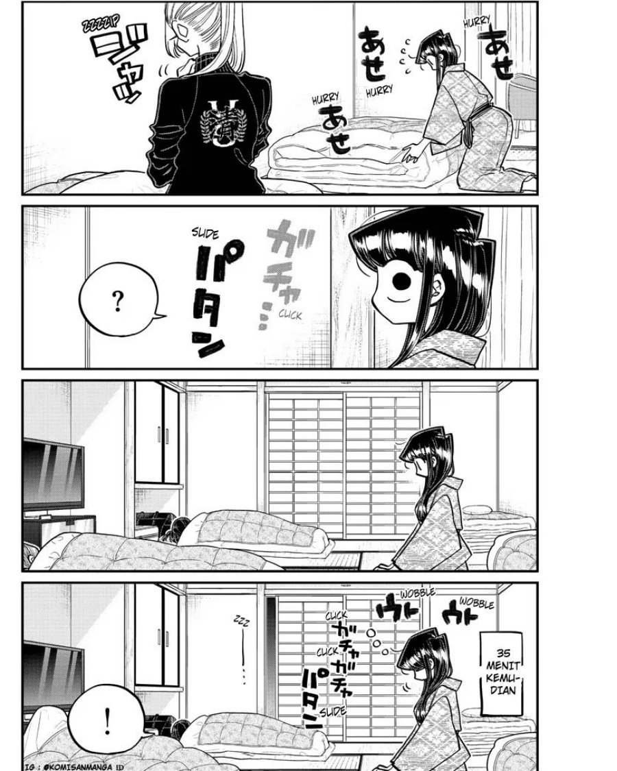 Komi-san wa Komyushou Desu. Chapter 384