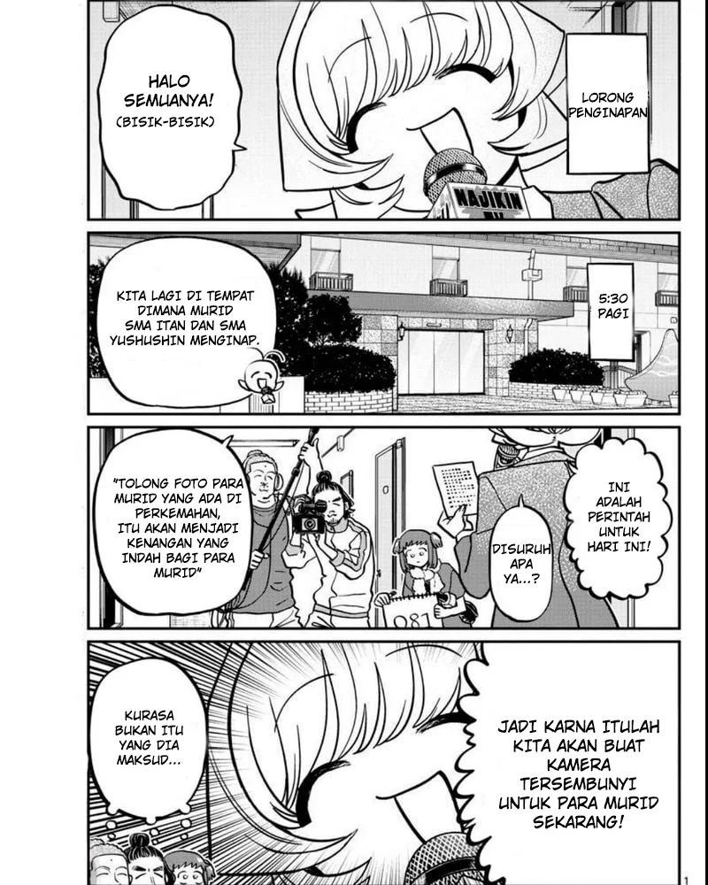 Komi-san wa Komyushou Desu. Chapter 385