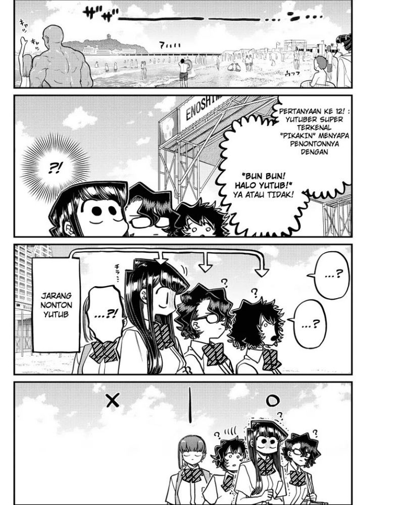 Komi-san wa Komyushou Desu. Chapter 386