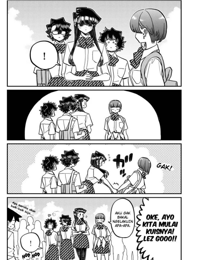 Komi-san wa Komyushou Desu. Chapter 386