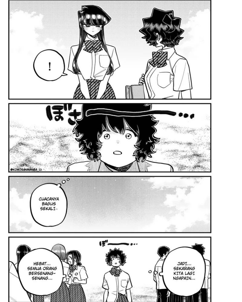 Komi-san wa Komyushou Desu. Chapter 386