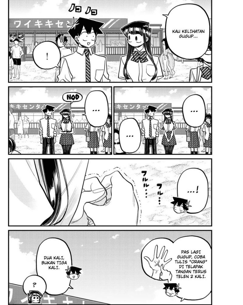 Komi-san wa Komyushou Desu. Chapter 386