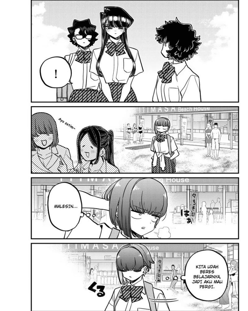 Komi-san wa Komyushou Desu. Chapter 386