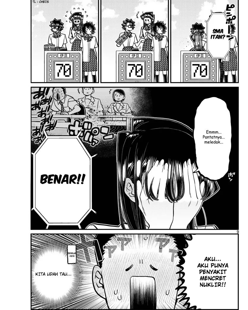 Komi-san wa Komyushou Desu. Chapter 388