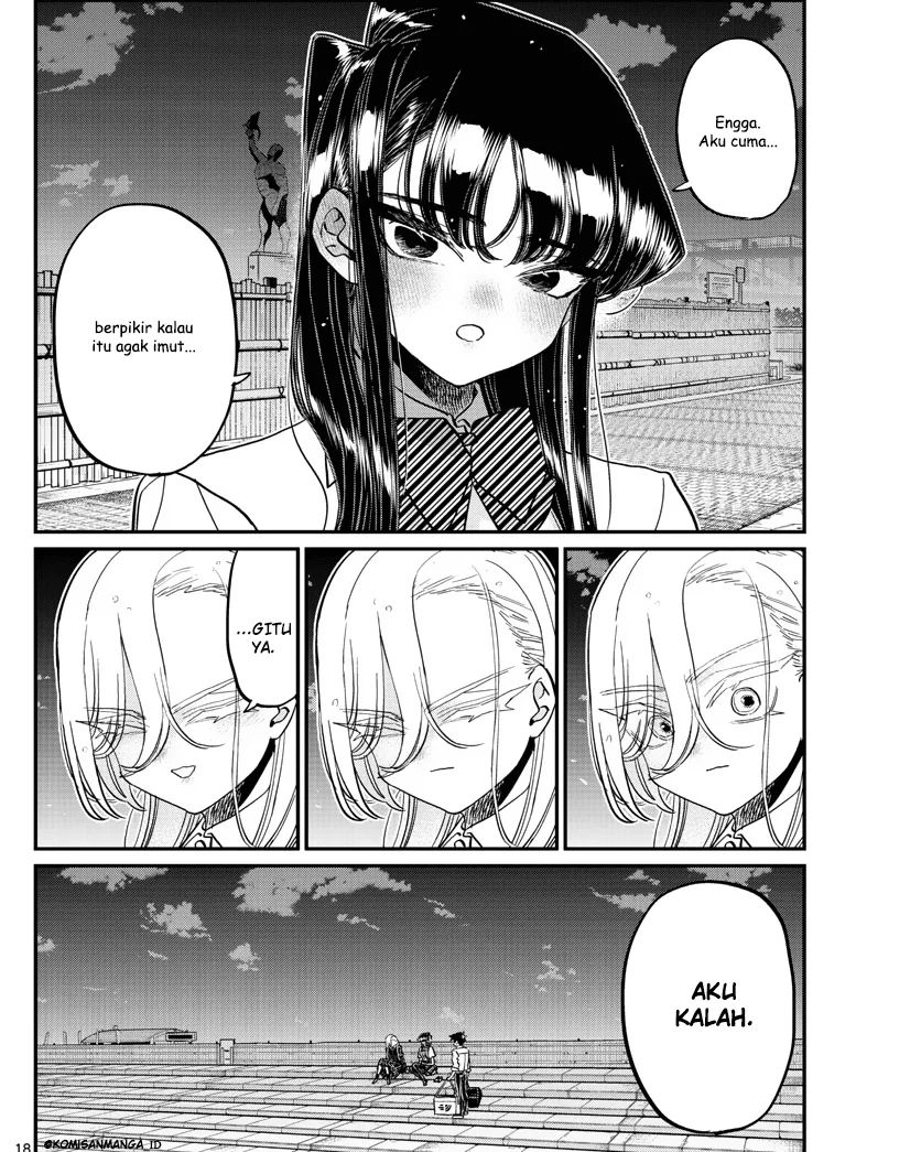 Komi-san wa Komyushou Desu. Chapter 390