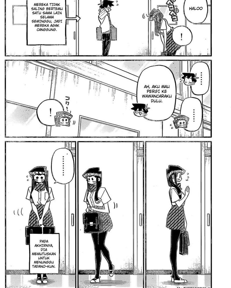 Komi-san wa Komyushou Desu. Chapter 395