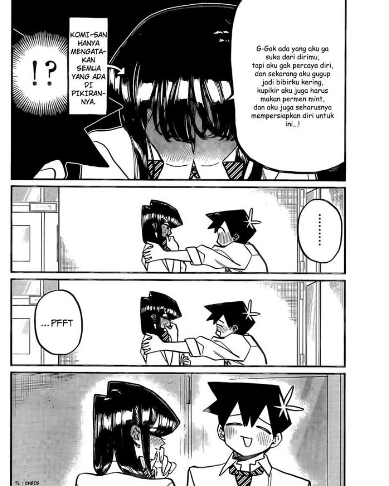 Komi-san wa Komyushou Desu. Chapter 395