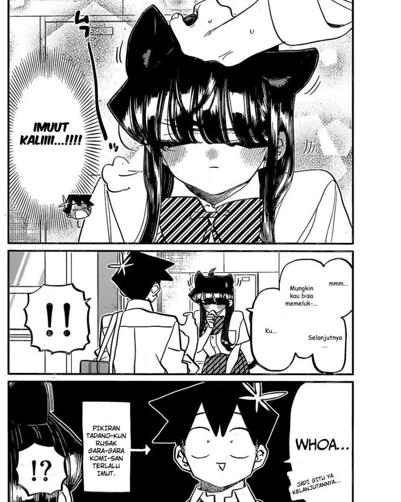 Komi-san wa Komyushou Desu. Chapter 395