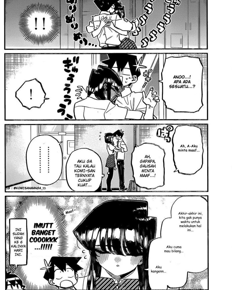 Komi-san wa Komyushou Desu. Chapter 395