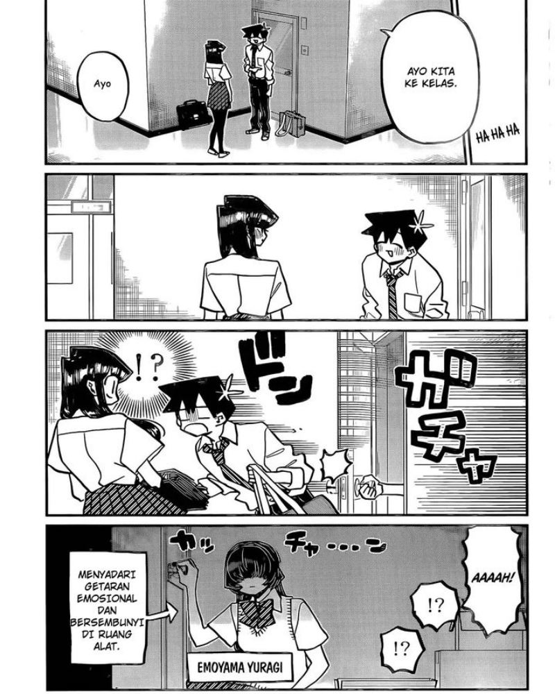 Komi-san wa Komyushou Desu. Chapter 395