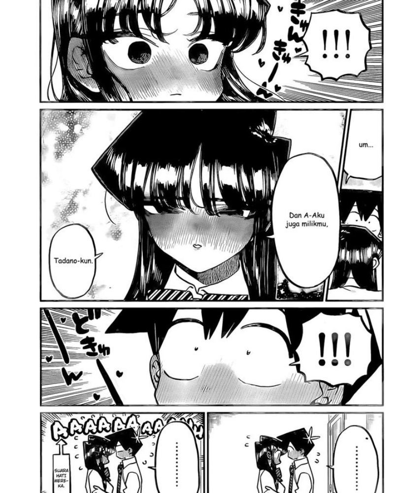 Komi-san wa Komyushou Desu. Chapter 395