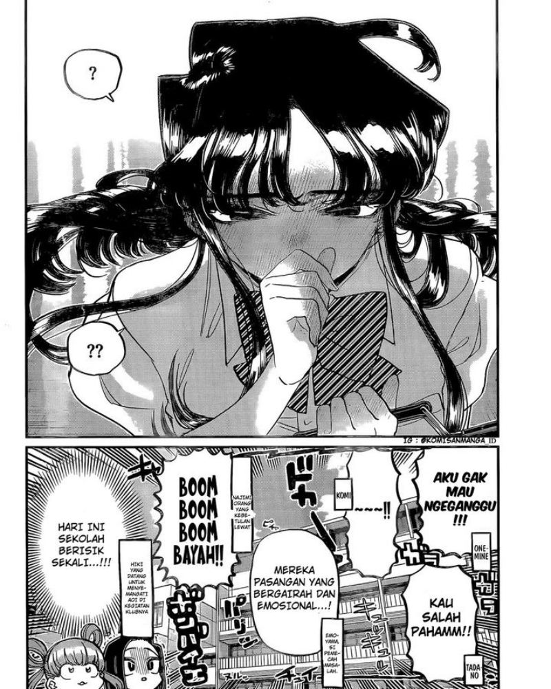 Komi-san wa Komyushou Desu. Chapter 395