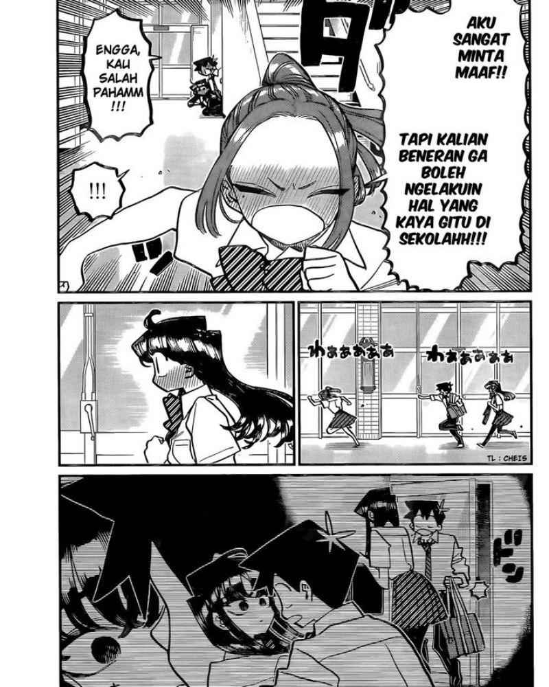 Komi-san wa Komyushou Desu. Chapter 395