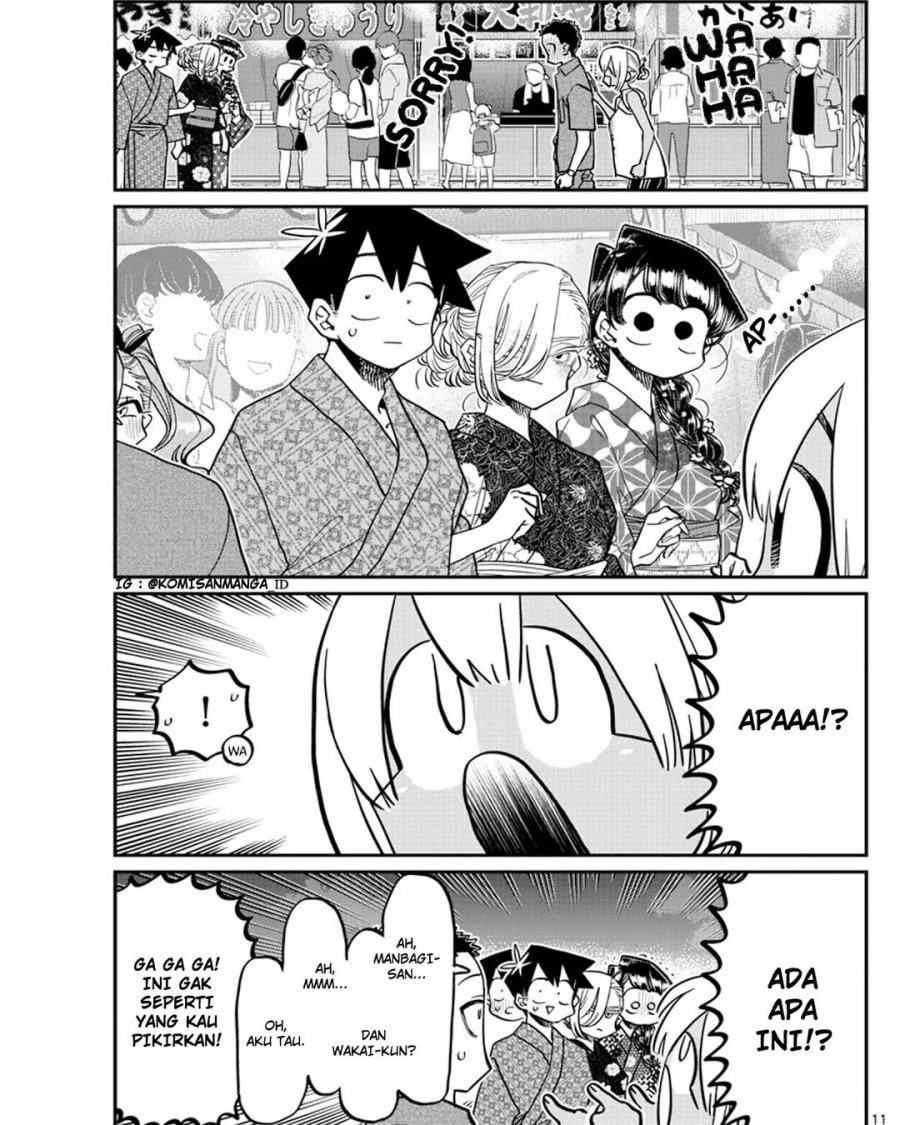 Komi-san wa Komyushou Desu. Chapter 398