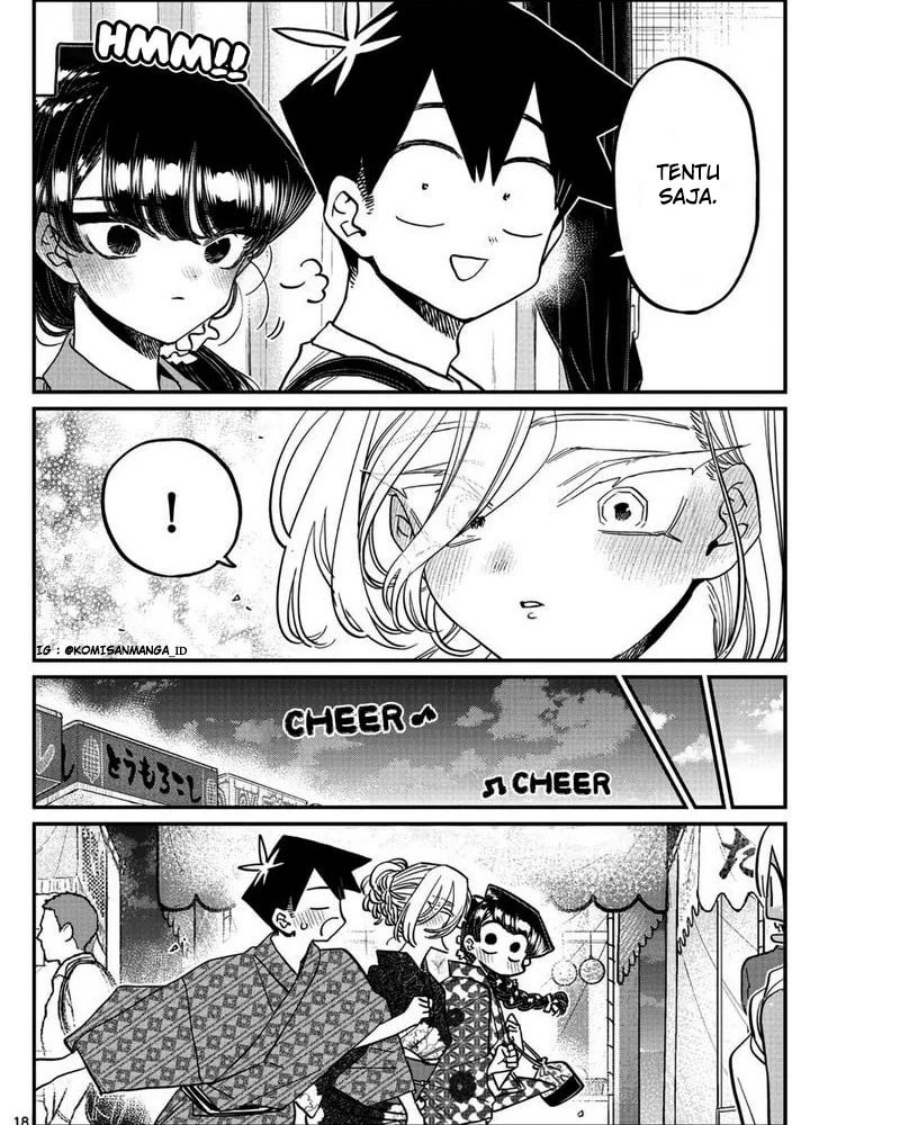 Komi-san wa Komyushou Desu. Chapter 400