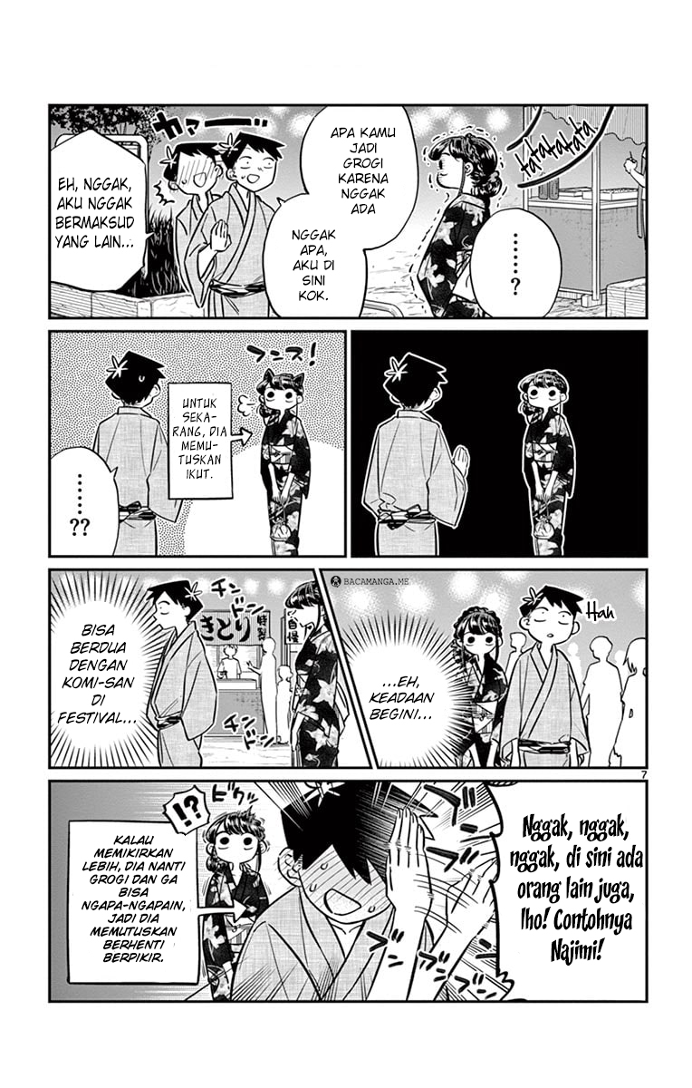 Komi-san wa Komyushou Desu. Chapter 46