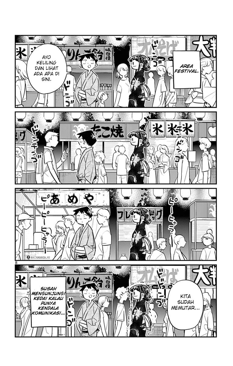 Komi-san wa Komyushou Desu. Chapter 46