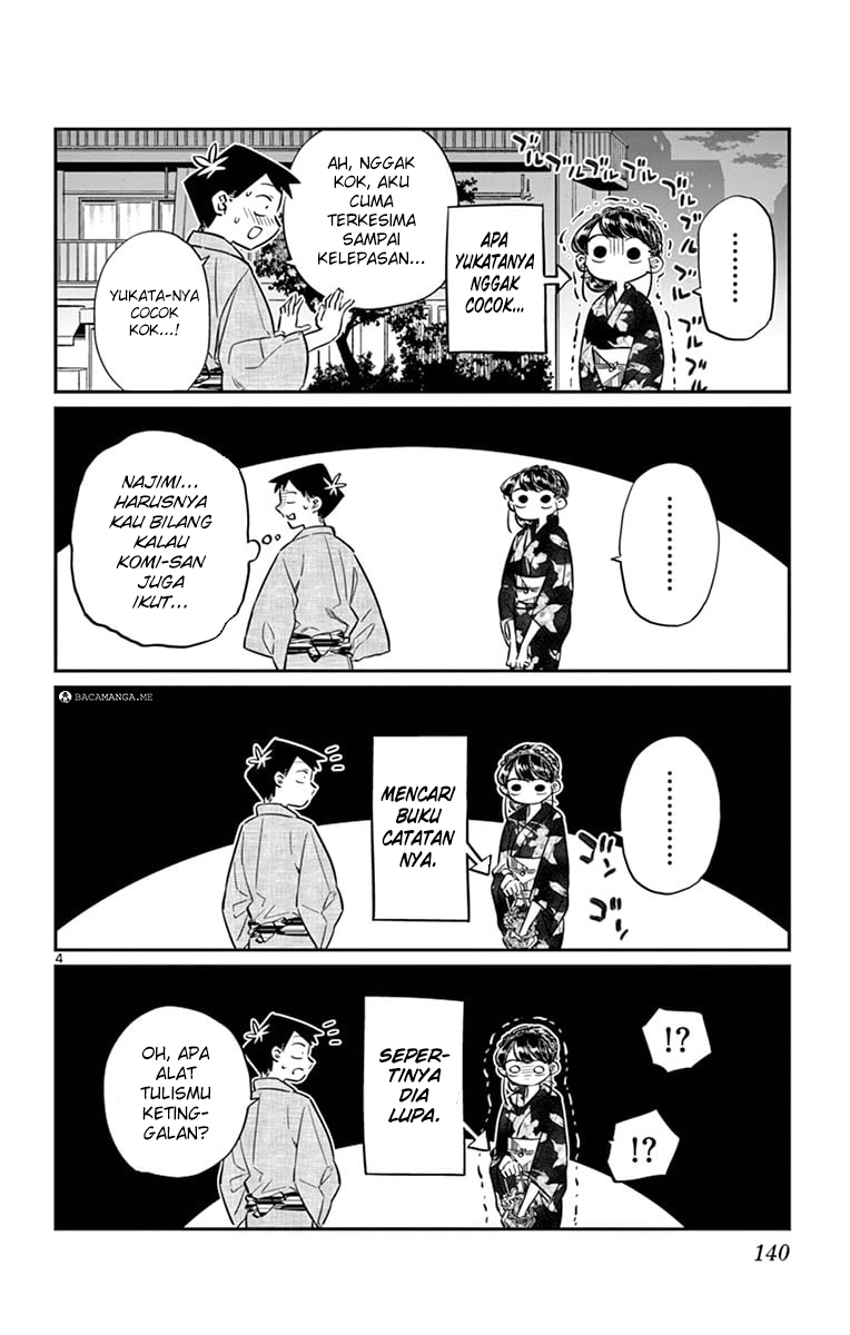 Komi-san wa Komyushou Desu. Chapter 46