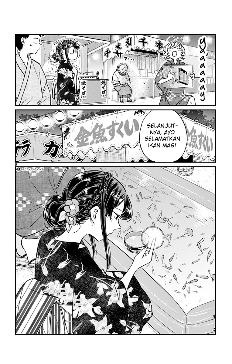 Komi-san wa Komyushou Desu. Chapter 47