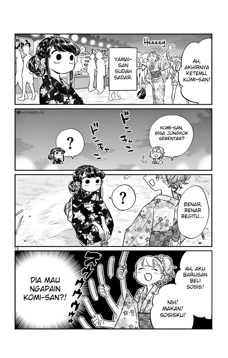 Komi-san wa Komyushou Desu. Chapter 47