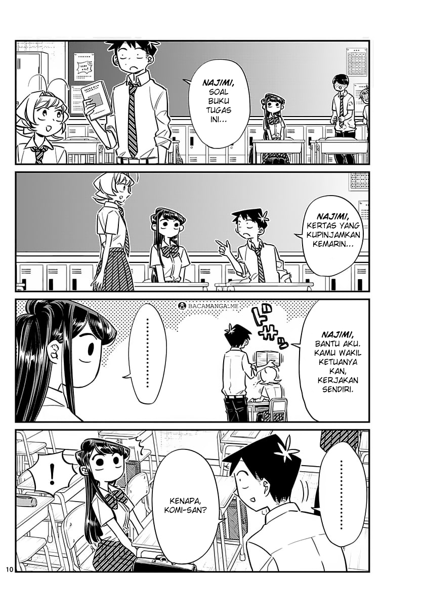 Komi-san wa Komyushou Desu. Chapter 53