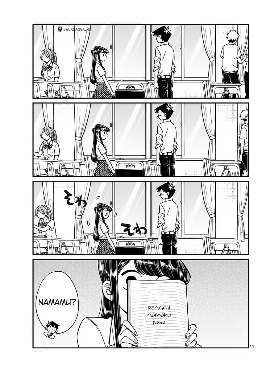 Komi-san wa Komyushou Desu. Chapter 53