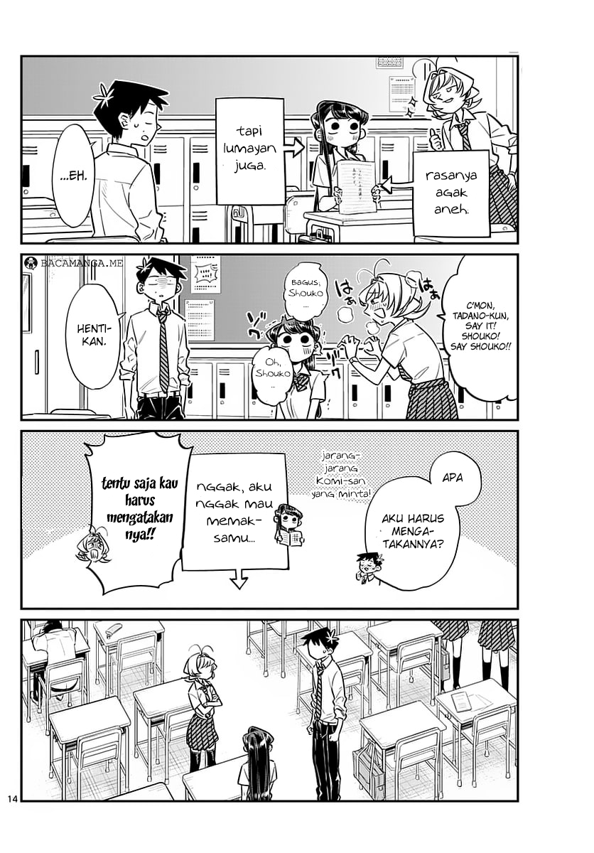 Komi-san wa Komyushou Desu. Chapter 53