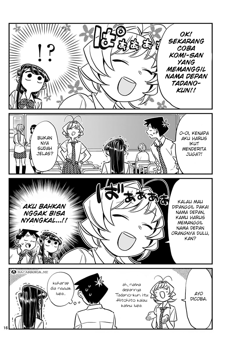 Komi-san wa Komyushou Desu. Chapter 53