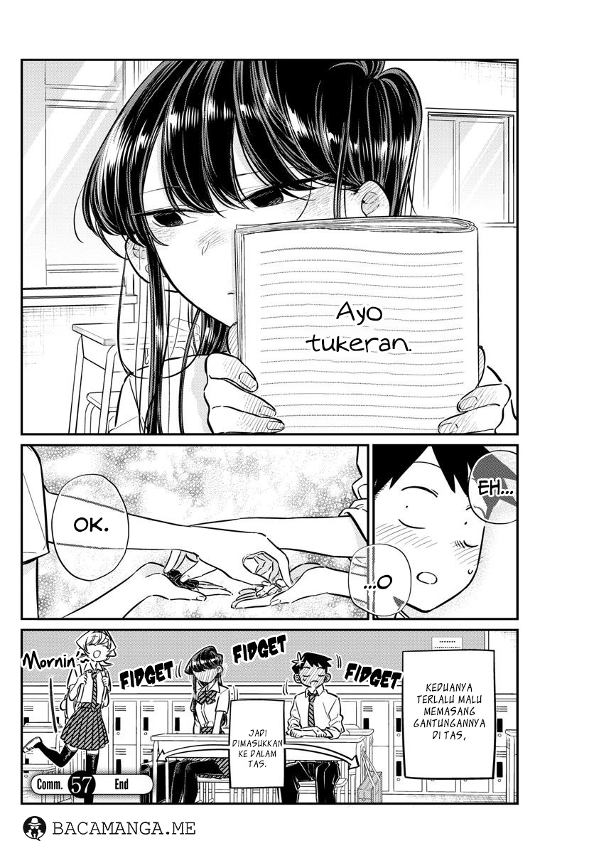 Komi-san wa Komyushou Desu. Chapter 57