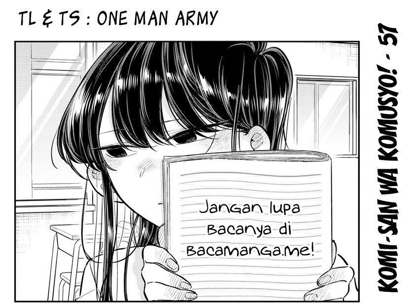 Komi-san wa Komyushou Desu. Chapter 57