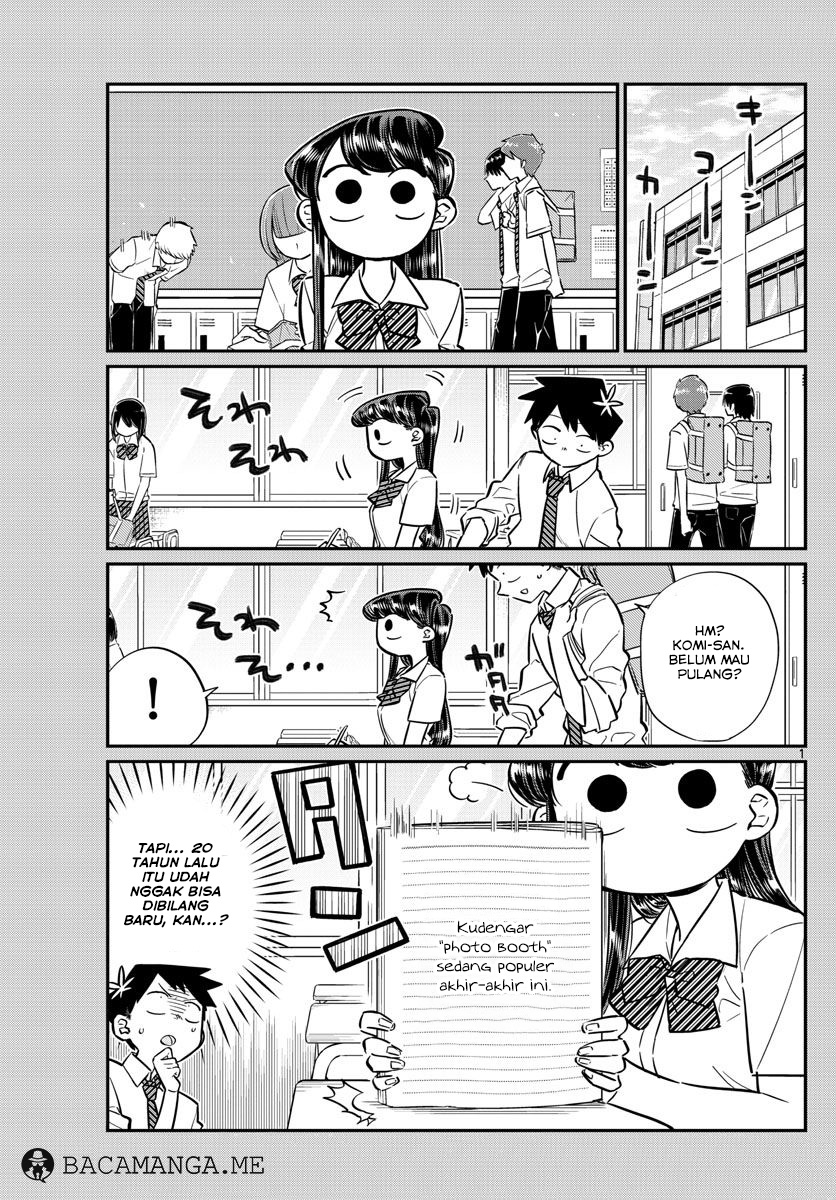 Komi-san wa Komyushou Desu. Chapter 57