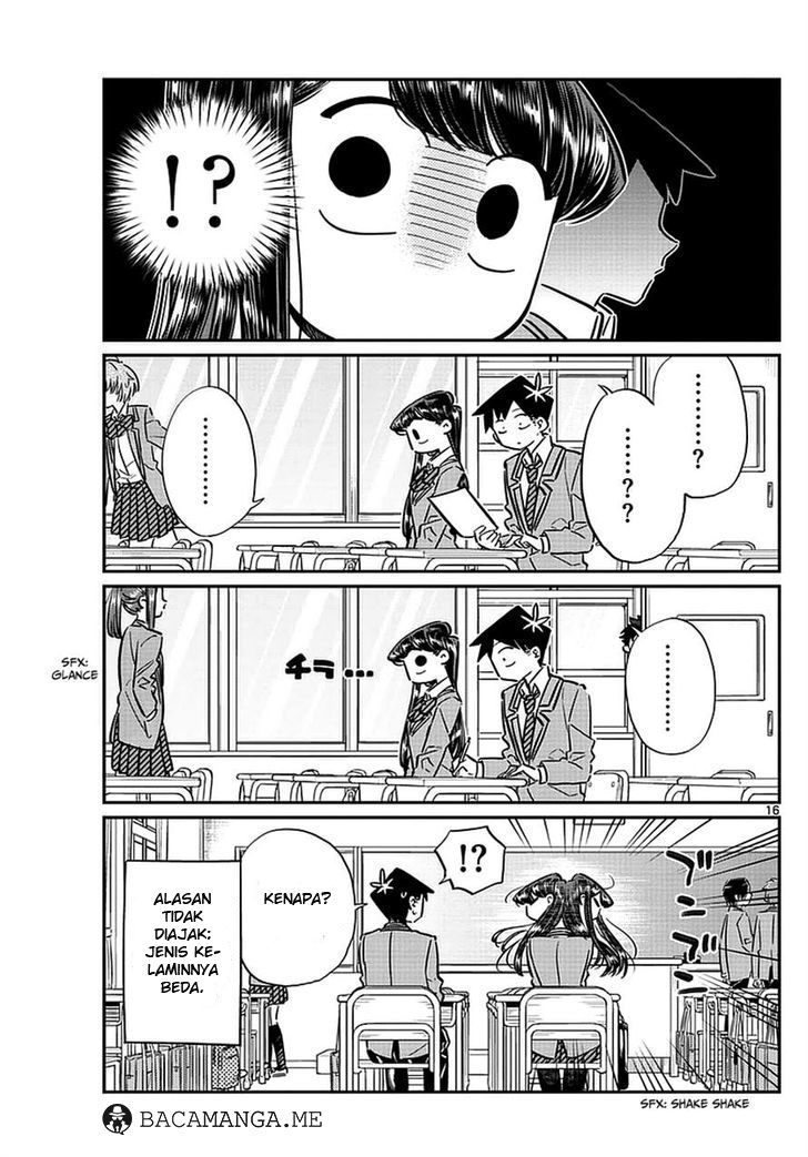 Komi-san wa Komyushou Desu. Chapter 63