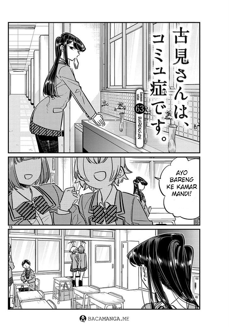 Komi-san wa Komyushou Desu. Chapter 63