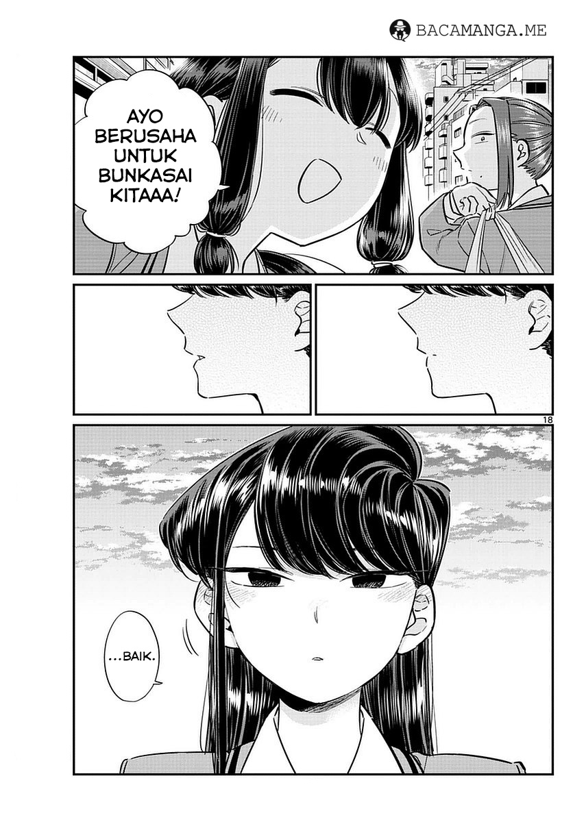 Komi-san wa Komyushou Desu. Chapter 64