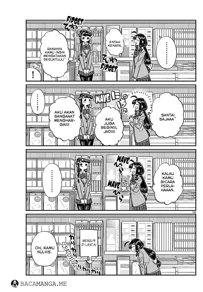 Komi-san wa Komyushou Desu. Chapter 64