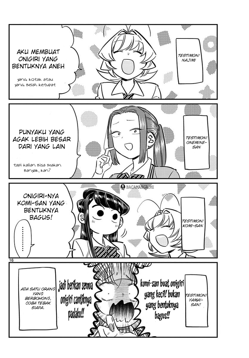 Komi-san wa Komyushou Desu. Chapter 66