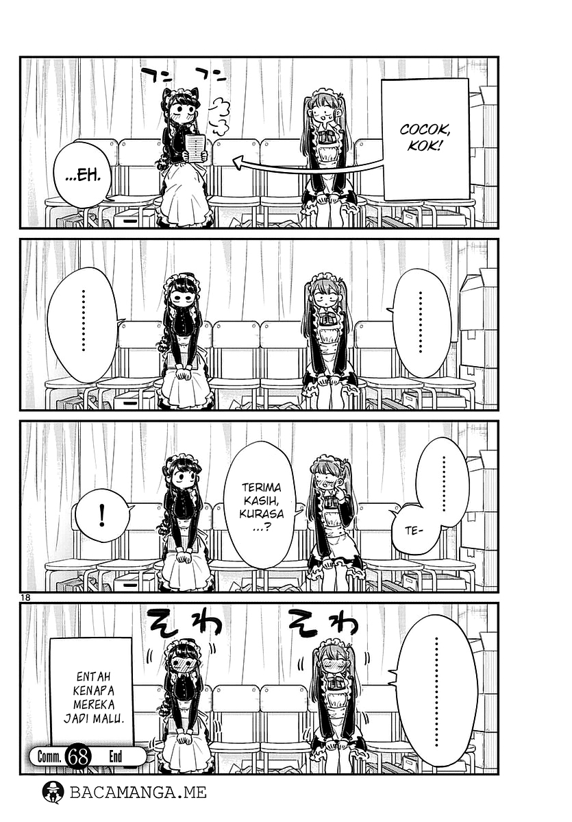 Komi-san wa Komyushou Desu. Chapter 68