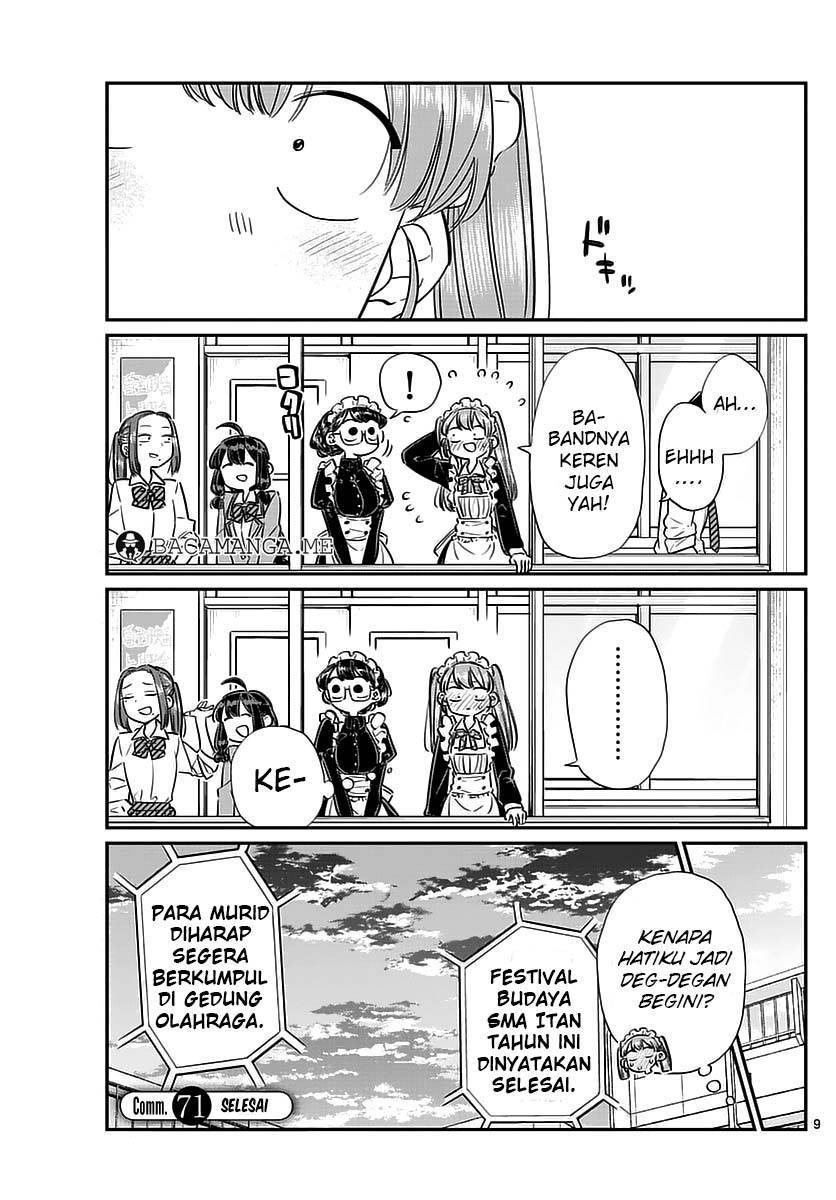 Komi-san wa Komyushou Desu. Chapter 71