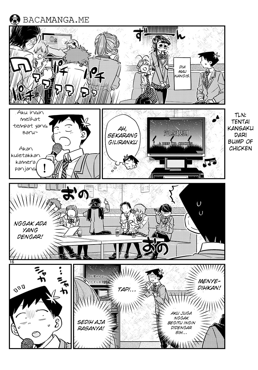 Komi-san wa Komyushou Desu. Chapter 73