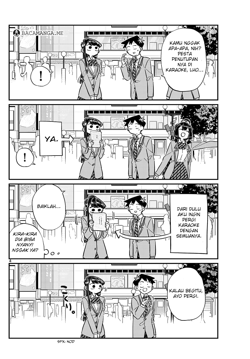 Komi-san wa Komyushou Desu. Chapter 73