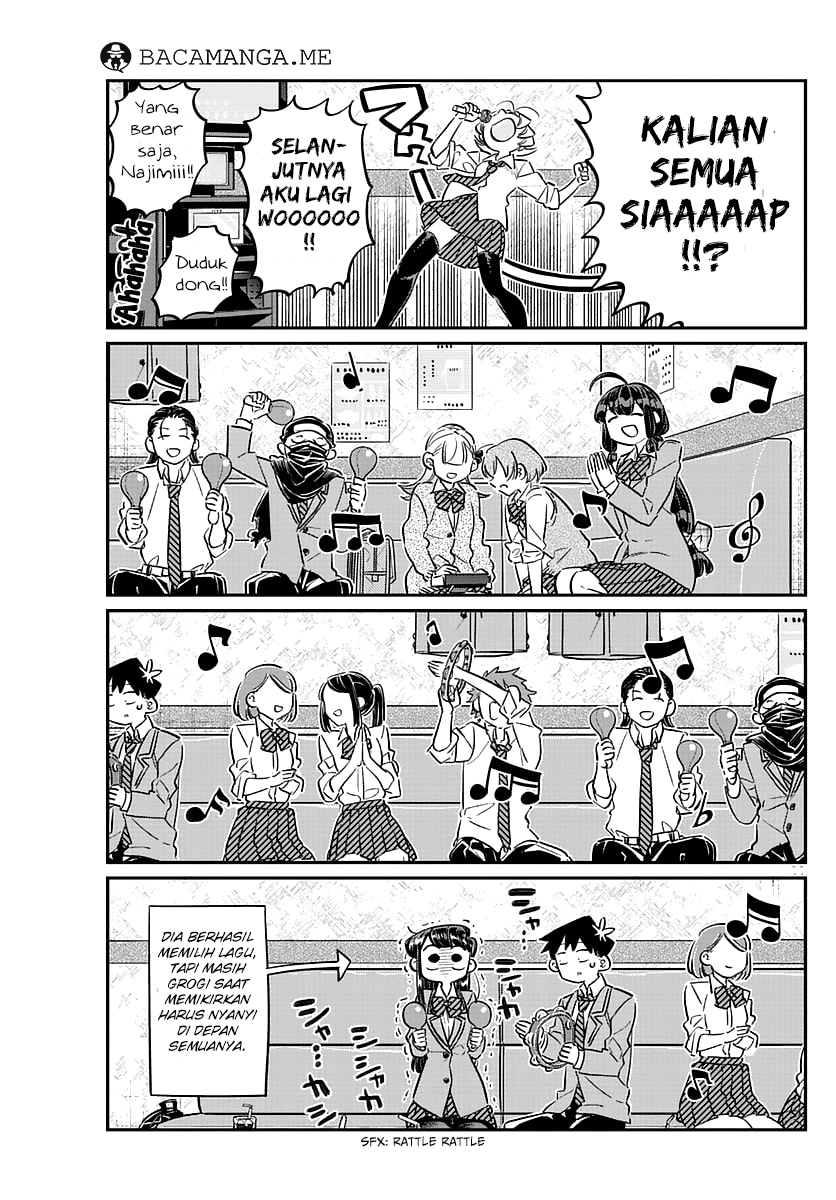 Komi-san wa Komyushou Desu. Chapter 73