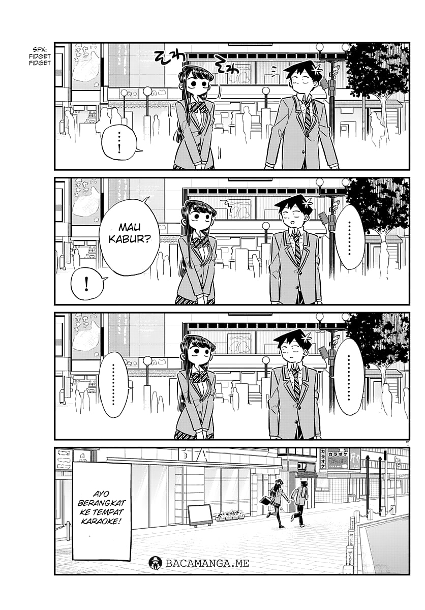 Komi-san wa Komyushou Desu. Chapter 73